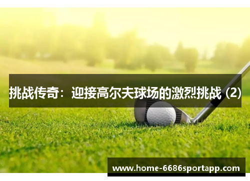 挑战传奇：迎接高尔夫球场的激烈挑战 (2)